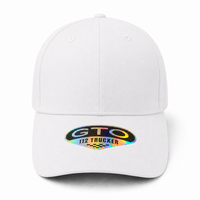 GTO 112 Trucker Hat with Ventilated Comfort and Adjustable Fit thumbnail 35 bottle white front
