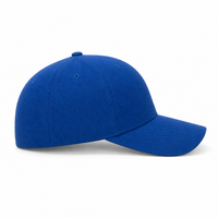 Cool & Dry Mini Piqué Mid Pro Cap with Comfort Stretch Sweatband thumbnail 18 solid royal right