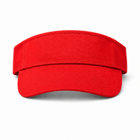 Flex Event Visor in Multiple Vibrant Colours thumbnail 4 red front