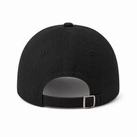 A Frame Dad Hat Unstructured thumbnail 54 black back