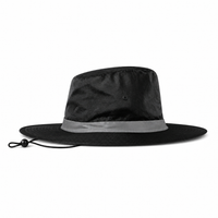 Hi Vis Reflector Safety Hat thumbnail 17 black left