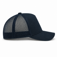 Premium A Frame HEMP TRUCKER CAP thumbnail 27 navy right