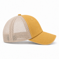 Flex Enzyme Trucker Cap with Metal Buckle Strap thumbnail 25 gold right