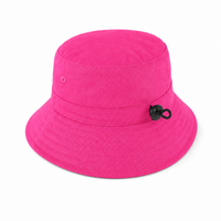 Flex Kindy Bucket Hat thumbnail 71 hot pink angle