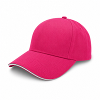 Flex San Cinco 5 Panel Cap thumbnail 14 hot pink/grey/white angle