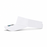 Pro Golf Visor with Adjustable Velcro Strap and Mesh Ventilation thumbnail 46 white left