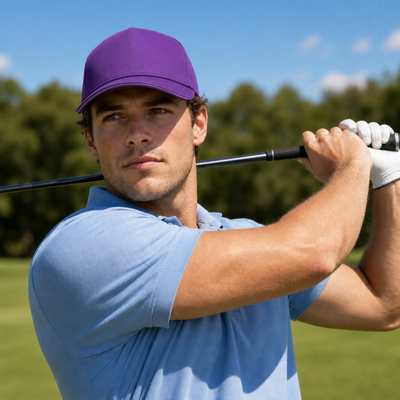 A Frame Sandwich Flex Cap with Premium Cotton and Adjustable Snapback