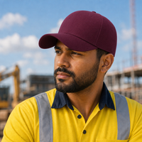 A Frame Flex Cap with Adjustable Snapback and Premium Cotton thumbnail 63 maroon moodboard