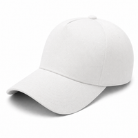 A Frame Flex Cap with Adjustable Snapback and Premium Cotton thumbnail 125 white angle