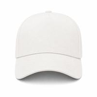 A Frame Flex Cap with Adjustable Snapback and Premium Cotton thumbnail 121 white front