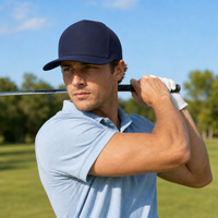 R168 Trucker Hat with Breathable Mesh and Adjustable Fit thumbnail 41 navy moodboard