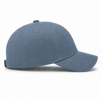 A Frame Flex Cap with Adjustable Snapback and Premium Cotton thumbnail 141 steel blue right