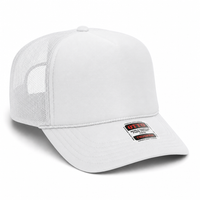 Ottocap 39165 High Crown Foam trucker with rope thumbnail 26 white angle