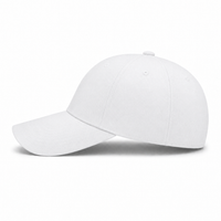 A Frame Flex Cap with Adjustable Snapback and Premium Cotton thumbnail 122 white left