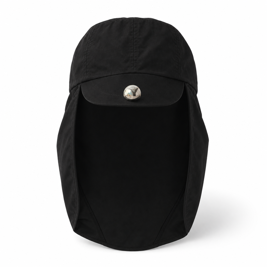Flex 4057 Water Resistant Legionnaire Caps with Adjustable Strap