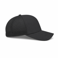 Rapper Flex High Crown Trucker Cap with Mesh Panels thumbnail 109 black right