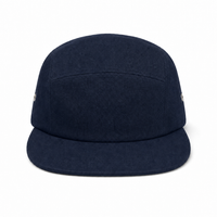 Flex R165 Premium Cotton 5-Panel Adjustable Cap thumbnail 20 navy front
