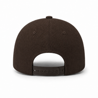 A Frame Flex Cap with Adjustable Snapback and Premium Cotton thumbnail 152 chocolate back