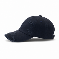 GTO Enzyme Washed Destroyed Trucker Cap with Distressed Style thumbnail 4