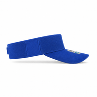 Pro Golf Visor with Adjustable Velcro Strap and Mesh Ventilation thumbnail 41 royal blue right
