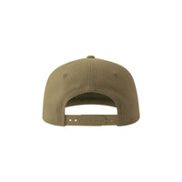 Cruz Organic Cotton Flat Peak Snapback Cap thumbnail 3 cruz organic cotton flat peak - madhats.com.au