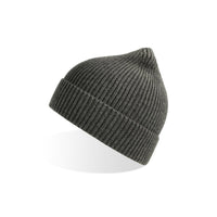 Andy Recycled Rib-Knit Beanie with Roll-Up Cuff thumbnail 8 andy recycled beanie - madhats.com.au