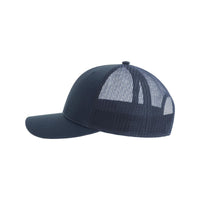 Bryce Recycled Trucker Cap in Eco-Friendly Polyester thumbnail 4 bryce recycled trucker - madhats.com.au