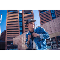 Bryce Recycled Trucker Cap in Eco-Friendly Polyester thumbnail 14 bryce recycled trucker - madhats.com.au