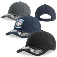 Joshua Recycled Polyester 6-Panel Structured Baseball Cap thumbnail 15 joshua recycled cap - madhats.com.au