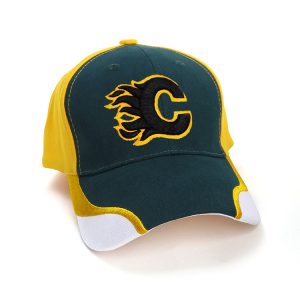 Contour Structured 6-Panel Baseball Cap with Embroidered Peak