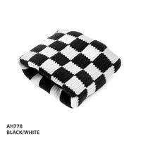 Checkered Cotton Wrist Band with Bold Colour Accents thumbnail 4