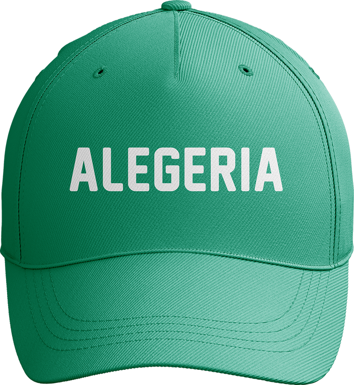 Algeria World Cup Soccer Baseball Cap with Adjustable Fit