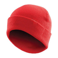Vintage Knit Beanie with Roll-Cuff Stretch Fit thumbnail 2 vintage knit beanie - madhats.com.au