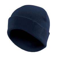 Vintage Knit Beanie with Roll-Cuff Stretch Fit thumbnail 4 vintage knit beanie - madhats.com.au