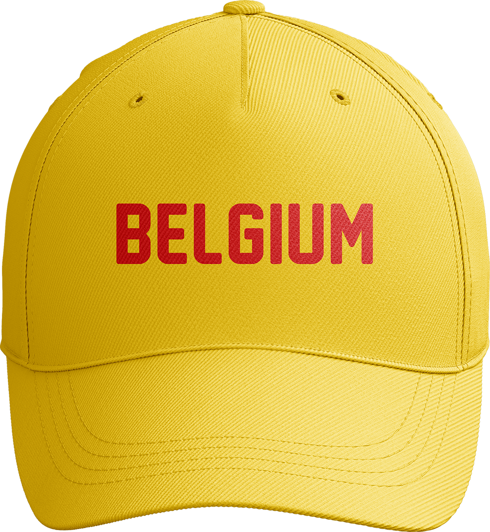 Premium Belgium World Cup Baseball Cap with Adjustable Fit