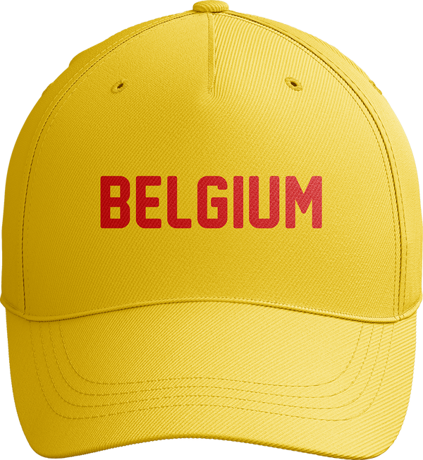 Premium Belgium World Cup Baseball Cap with Adjustable Fit