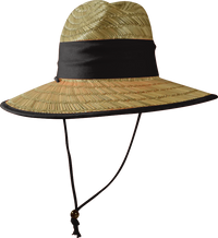 Natural Wide Brim Straw Hats with Adjustable Fit thumbnail 9 natural straw hats - madhats.com.au