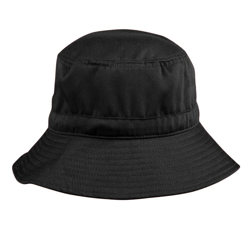 Adjustable Poly Cotton Bucket Hat with UPF 50+ Protection