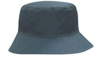 Breathable Poly Twill Bucket Hat with Sewn Eyelets thumbnail 2