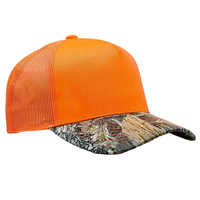 5 Panel Structured Poly/Cotton Front Mesh Back Camo Trucker Hat thumbnail 7 5 panel structured poly/cotton front mesh back camo trucker hat