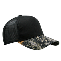5 Panel Structured Poly/Cotton Front Mesh Back Camo Trucker Hat thumbnail 15 5 panel structured poly/cotton front mesh back camo trucker hat