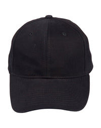 Heavy Brushed Cotton Structured Cap CH01 thumbnail 2 heavy brushed cotton structured cap ch01