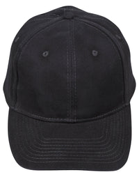 Heavy Brushed Cotton Structured Cap CH01 thumbnail 4 heavy brushed cotton structured cap ch01