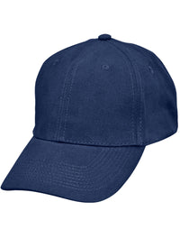 Heavy Brushed Cotton Structured Cap with Buckle on Back Closure thumbnail 2 heavy brushed cotton structured cap with buckle on back closure
