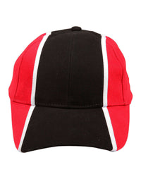 Heavy Brushed Cotton Tri-colour Baseball Cap thumbnail 1 heavy brushed cotton tri-colour baseball cap