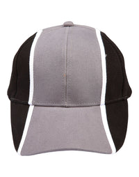 Heavy Brushed Cotton Tri-colour Baseball Cap thumbnail 2 heavy brushed cotton tri-colour baseball cap