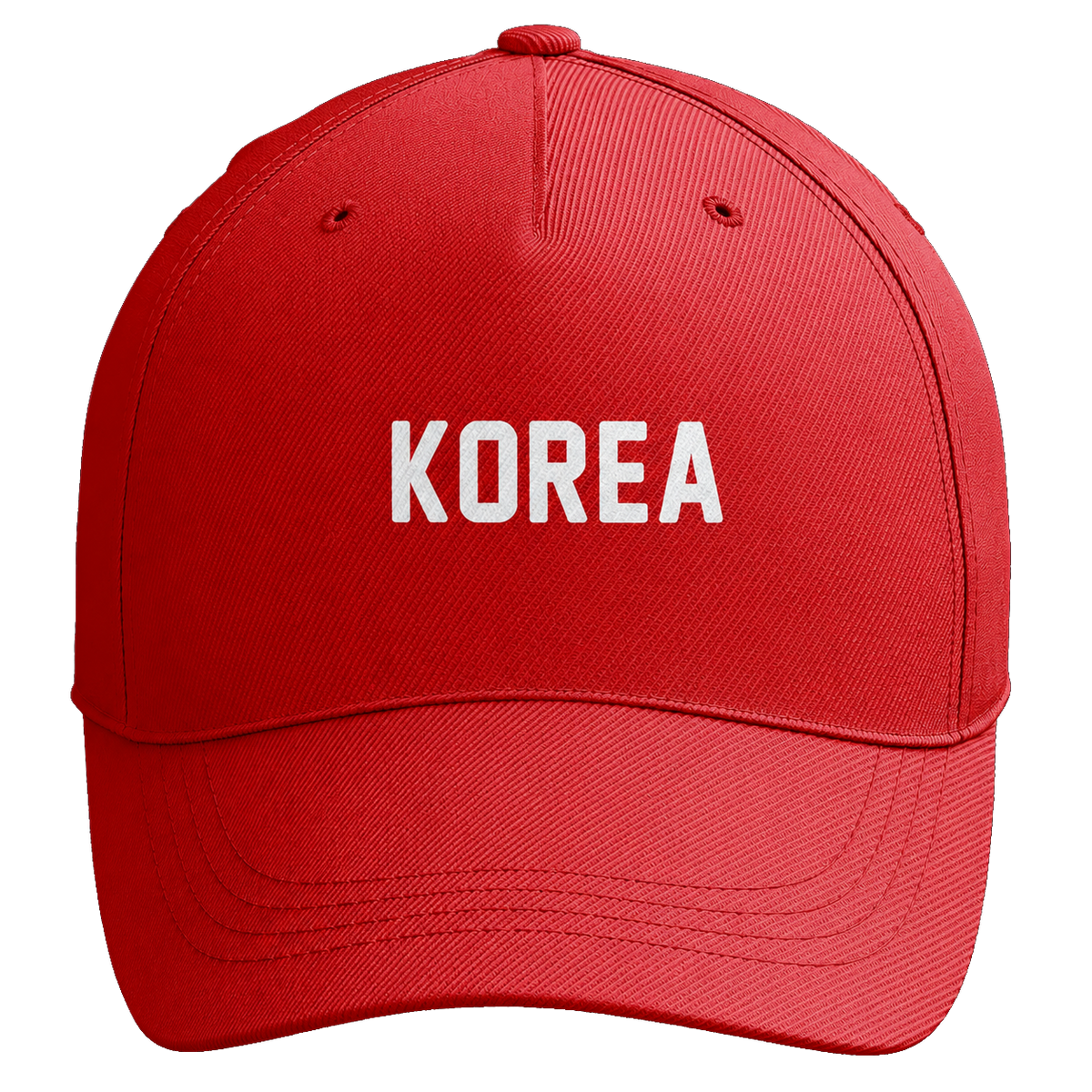 Korea World Cup Soccer Hat with Bold Red Design
