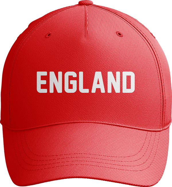 England World Cup Soccer Baseball Cap with Bold Lettering