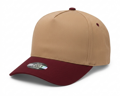 A Frame Flex Cap with Adjustable Snapback and Premium Cotton