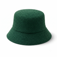 Terry Towelling Flex Bucket Hat thumbnail 101 army angle